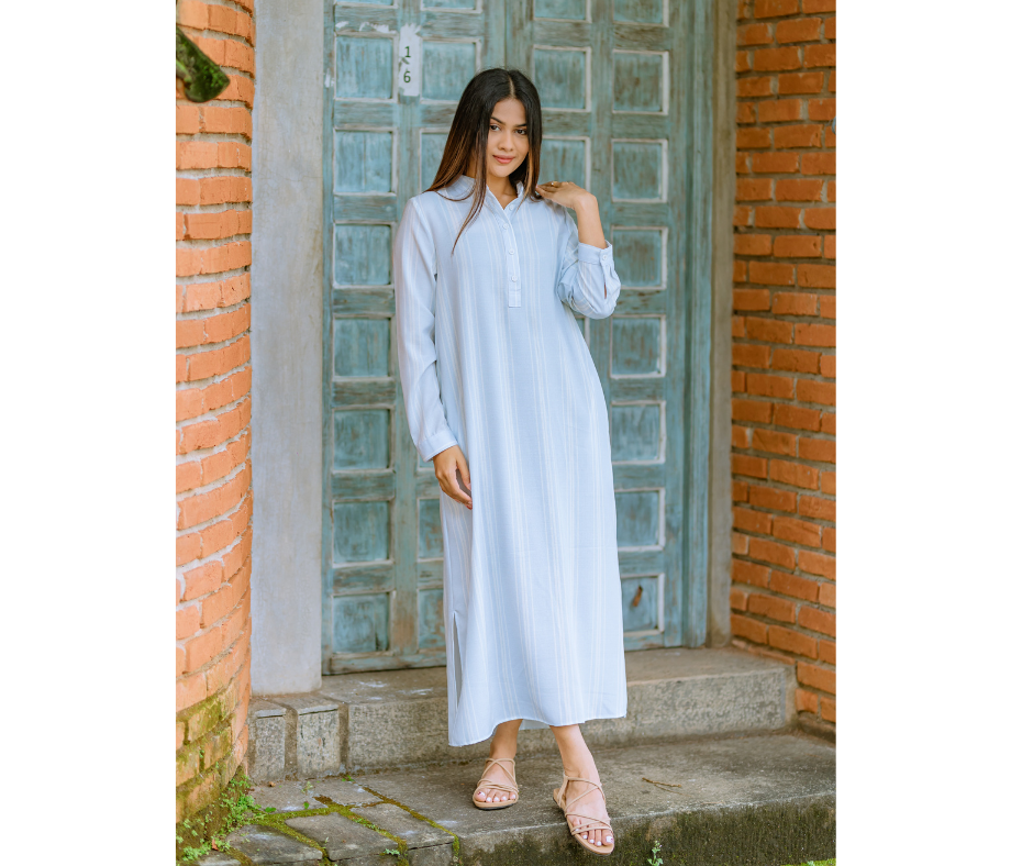 The Serenity Shirt Dress