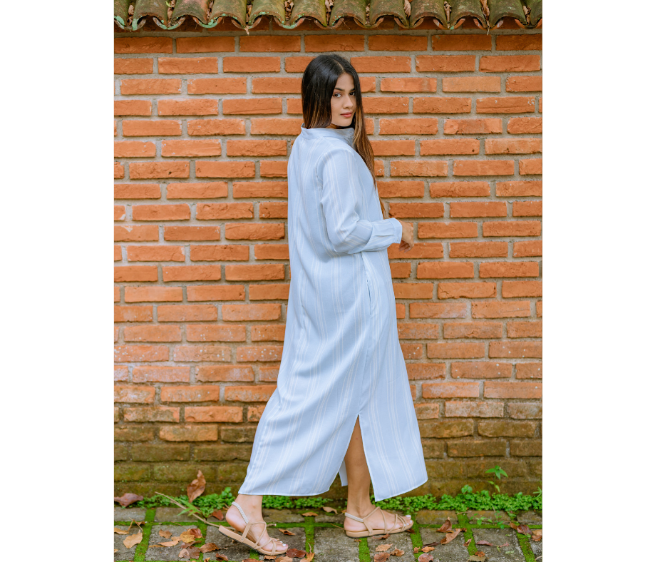The Serenity Shirt Dress