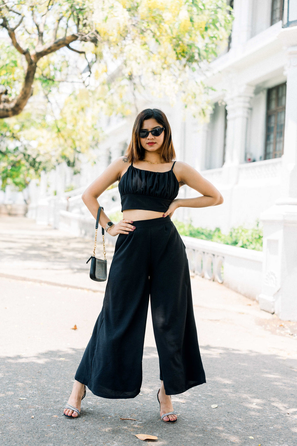 All Black Two Piece Set
