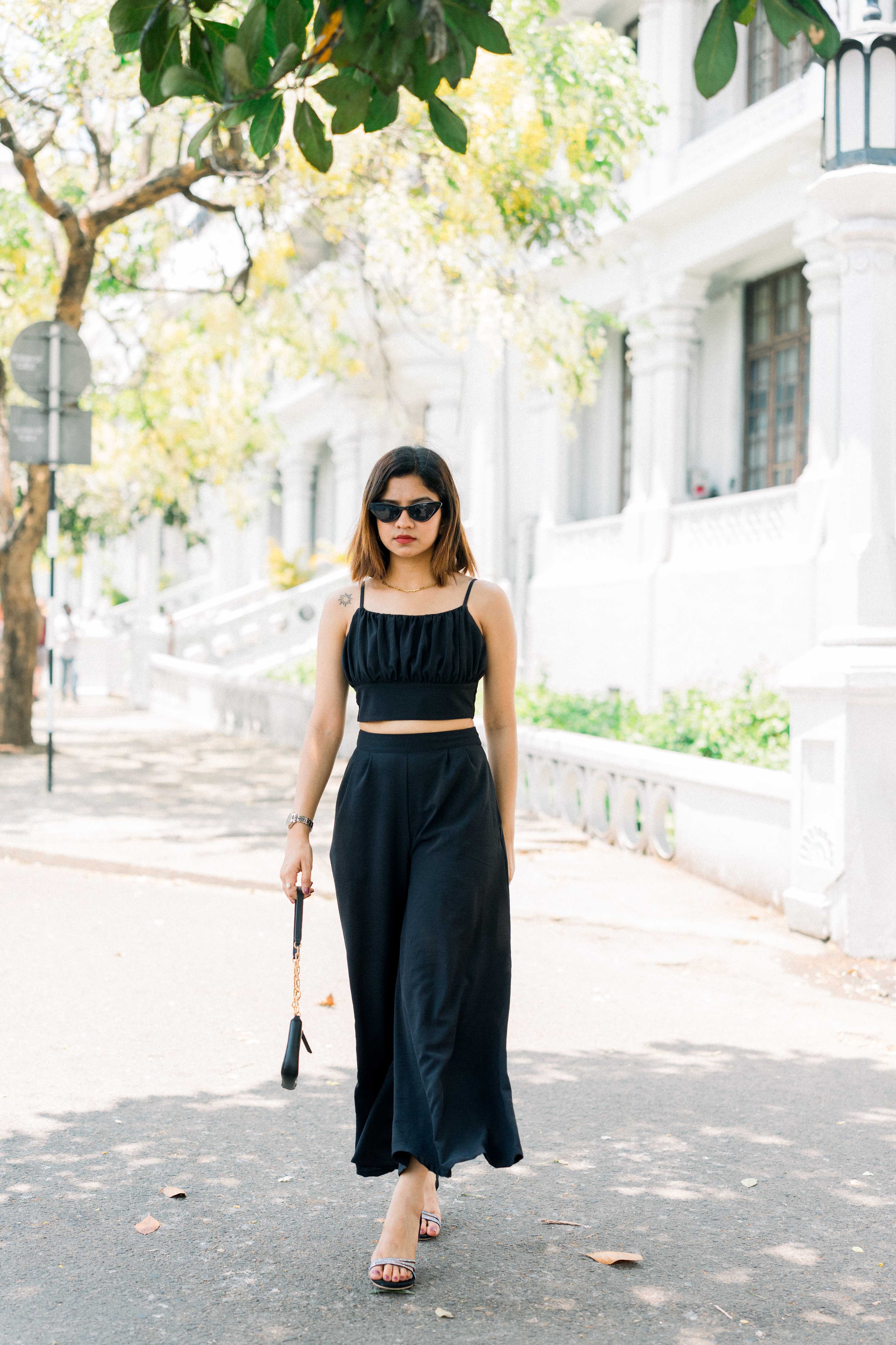 All Black Two Piece Set