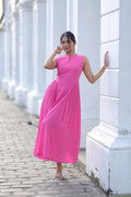 Poppy Pink Maxi Dress