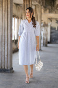 Striped Relax Midi Dress